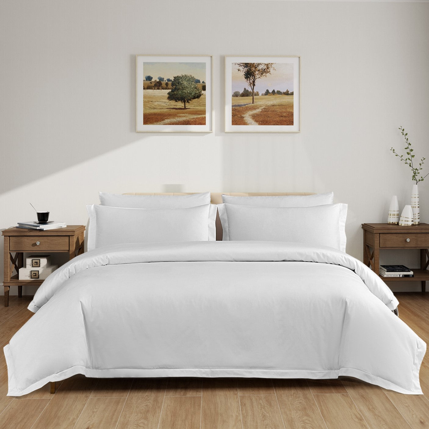 ACCURATEX Cotton Duvet Cover Set
